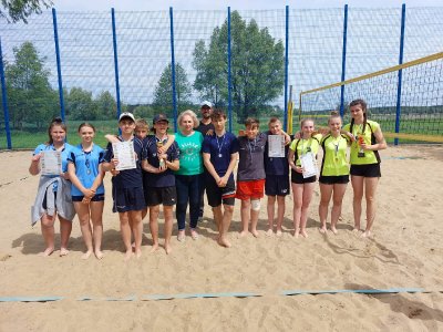 2022 MISTRZOSTWA POWIATU ŁĘCZYŃSKIEGO W SIATKÓWCE PLAŻOWEJ_14