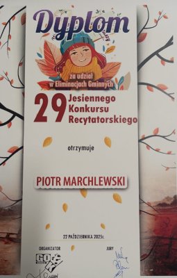 2025 SUKCESY W JESIENNYM KONKURSIE RECYTATORSKIM_3
